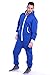 Newfacelook Mens Plain Colored Onesie Hoody All In One Zip Hoodie Jumpsuit