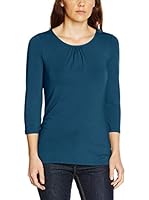 ESPRIT Collection Camiseta Manga Larga (Azul)