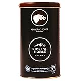 Kicking Horse Coffee 454 Horse Power Dark, Whole Bean Coffee, 12.3-Ounce Tins (Pack of 2)