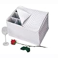 Quilted Vinyl Stemware Chest
