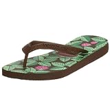 Havaianas Womens Garden Sandal,Dark Brown,35/36 BR