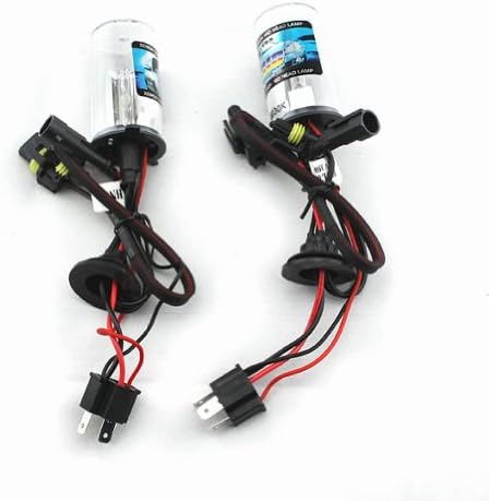 Car HID Xenon Dual Beams Lights Bulbs Lamps H4L 8000K Crystal Blue (12V,35W) - 1 Pair