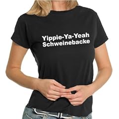 Bruce Willis Text LADIES T-Shirt XS - XXL div. Farben