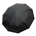 HONGYUE Ranson Compact Windproof Travel Umbrella with Auto Open Close Button