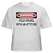 Warning: Field Spaniel with an attitude Youth T-Shirt (for Kids) Various Colors Available