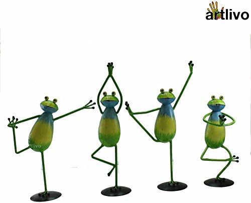 Artlivo POPART Yoga Frogs - Set of 4
