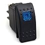 Daystar KU80011 20 Amp Blue Light Rocker Switch Kit