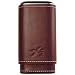 Envoy Leather 3 Cigar Case, Cognac Image
