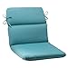 Pillow Perfect Outdoor Forsyth Rounded Chair Cushion, Turquoise