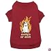 LARGE - RED - HALLOWEEN T-SHIRT - DADDY'S LIL' DEVIL