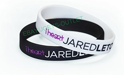 2 I Heart Jared Leto Wristband Bracelet 30 Mars THIN