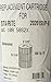 Aladdin 20201SVP-8 Replacement Filter Cartridge for a Sta-Rite Posi-Flo 100, Posi-Flo II PTM 100, WC108-58S2X
