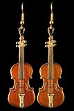 Stradivarius Violin Earrings