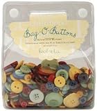 Autumn Leaves Foof-A-La Bag-O-Buttons 6-Ounce, Play Time