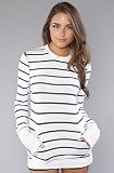 Hurley The Ahoy Crew Sweatshirt in White hood ,Sweatshirts for Women