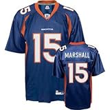 Brandon Marshall Denver Broncos Navy NFL Replica Jersey - Size 54 - XXL