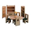 Let's Eat Dining Room Dollhouse Furniture Set