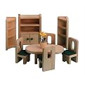 Let's Eat Dining Room Dollhouse Furniture Set