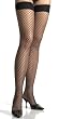 Lycra Industrial Fishnet Thigh High by Leg Avenue