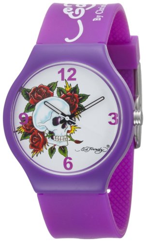 Ed Hardy Unisex SM-PU Spectrum Purple Watch