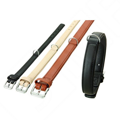 Karlie 27658 Nordic Halsband, schwarz, 30 mm 60 cm Hirschleder Preisvergleich