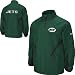New York Jets Green 2010 Sideline Hot 1/4 Zip Jacket - Medium