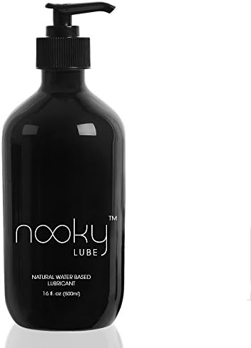 Nooky Lube Natural Water Based Personal Lubricant 16 ounce