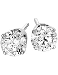 Certified 1/2 ct. tw. Sitara Diamond Earrings in 18K White Gold