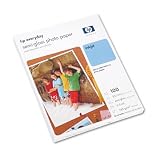 HEWQ2509A PAPER,IJ,PHOTO,SEMI-GLSY,8.5X11,WE