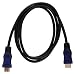 Tartarus Premium Quality HDMI Male to HDMI Male Cable TV Lead 1.4V High Speed Ethernet 3D Full HD 1080p - Support All HDMI Devices - 1.5 Meter Black (1 YEAR WARRANTY) RS.149.00