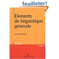 El�ments de linguistique g�n�rale