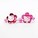 Hello Kitty Flower Hair Clip Bobby Pin Hot Pink