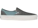 Vans Classic Slip-On Pewter/Adriatic Blue Unisex Women's Youth Walking Skate Shoes