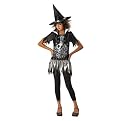 Girls Gothic Witch Costume