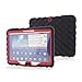 Samsung Galaxy Tab 3 (does not fit LITE) 10 inch (2013) Drop Tech Red Gumdrop Cases Silicone Rugged Shock Absorbing Protective Dual Layer Cover Case