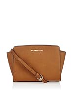 Michael Kors Bolso bandolera Selma Md (Camel)