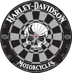 Harley-Davidson&reg; 61972 Skull Bristle Dartboard