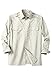 Boulder Creek by Kingsize Men's Big & Tall Long Sleeve Pilot Shirt