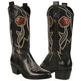 Matisse Women's Trigger Detailed Western Boot,Black,9.5 M US