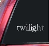 Twilight Logo Vinyl Decal Sticker - Shiny Chrome