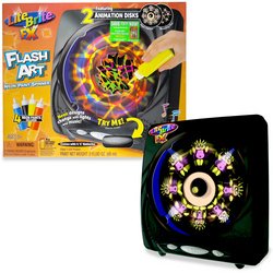 Lite-Brite FX Flash Art - Neon Paint Spinner