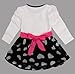 Girl Dress Long-sleeved Dress Lace Butterfly Belt,white£¬6y