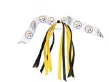Pittsburgh Steelers Hair tie with Streamer
