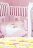 Trend Lab Darling Daisy 4 Piece Crib Bedding Set