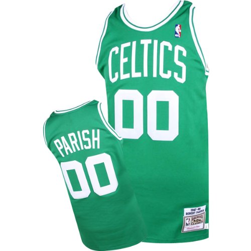 Mitchell & Ness Boston Celtics Robert Parish 1987-1988 Authentic Road Jersey