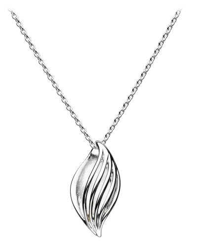 Kit Heath Damen-Halskette Sterling Silber Gro&szlig; Wrapped Leaf 90063HP003 Preisvergleich