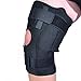 BraceAbility Obesity Hinged Knee Pain Brace - Overweight Men and Women's Wraparound Plus-Size Support for Osteoarthritis, Joint Pain, Ligament Weakness, Medial and Lateral Kneecap Instability (5XL)