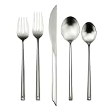 Oneida Demeter 45-Piece Stainless Steel Flatware Set, Service for 8