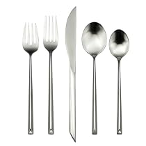 Oneida Demeter 45-Piece Stainless Steel Flatware Set, Service for 8