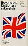 Beyond the dictionary in English